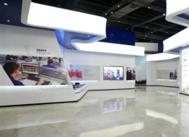 展廳設計中的墻面設計與材料布置